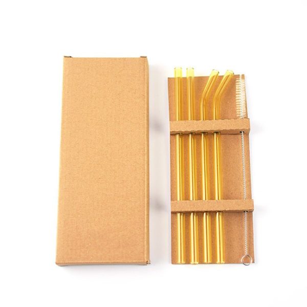 Drinksware Reusable Glass Straws - Living Simply House